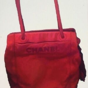 Chanel bag women handbag red color